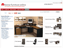 Tablet Screenshot of bestar-furniture-online.com
